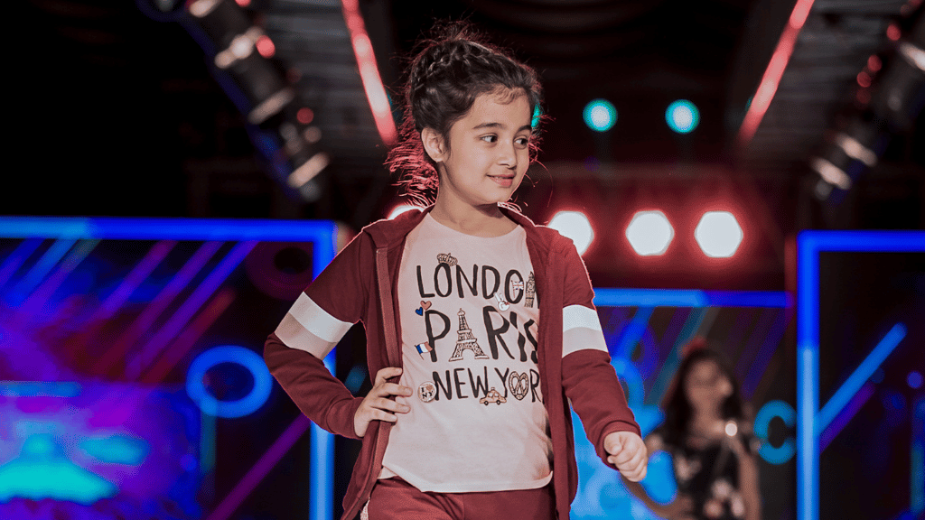 kids runway on ramp | Juniorsfashion week